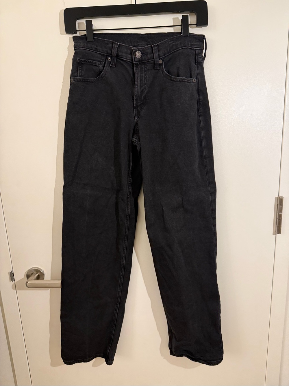 GAP 90’s Low Rise Loose Jeans in Black size 26/2